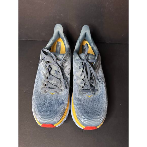 Hoka One One Clifton 8 Shoes Mens 11.5 2E Mens Blue Running 1121374 GBMS - Picture 4 of 12